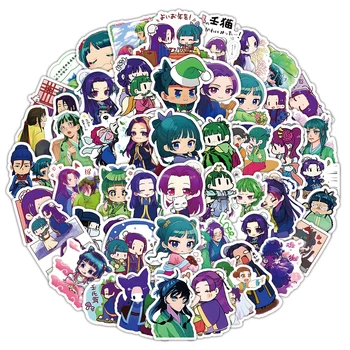 10/30/53szt Śliczne Maomao Apothecary Diaries Naklejki Anime Wodoodporne Graffiti Etui na telefon Deskorolka Laptop Jinshi Cartoon Naklejka
