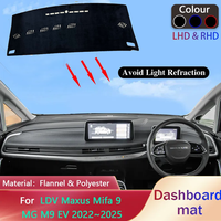Car Dashboard Pad for LDV Maxus Mifa 9 MG M9 EV 2022~2025 Liner Anti-Slip Mat Sunshade Pad Dashmat Carpet Rug Cover Accessories