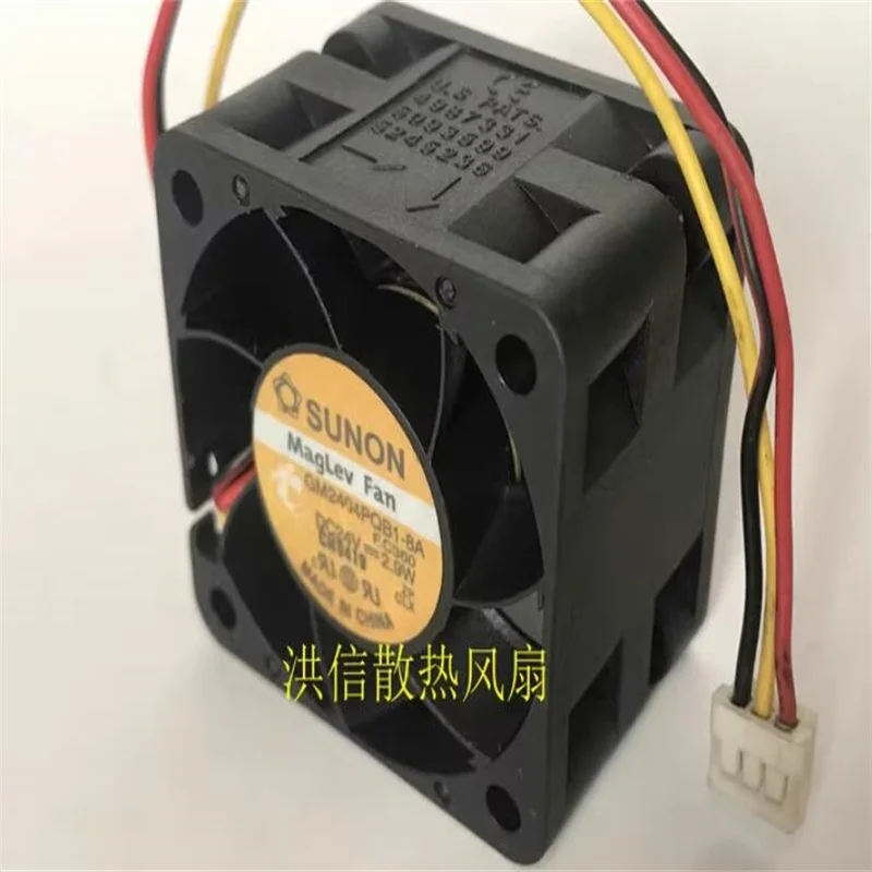 Original SUNON 4028 GM2404PQB1-8A 24V 2.9W 40*28MM Converter 3-wire fan