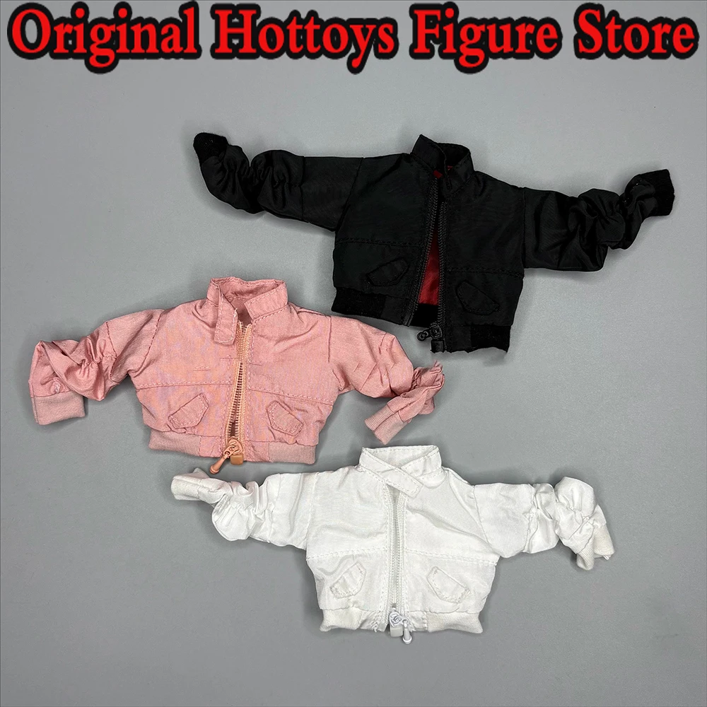 

CROWDHTOYS 3 Style 1/6 Scale Female Soldier Clothes Casual Solid Color Short Coat For 12-inches Action Figure Model Toys