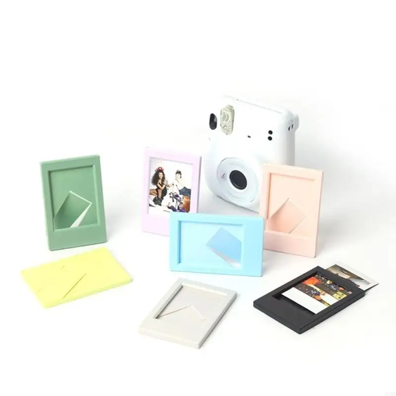   3 Inch Mini Film Photo Frame for  Photocard Display Stand Home Decor