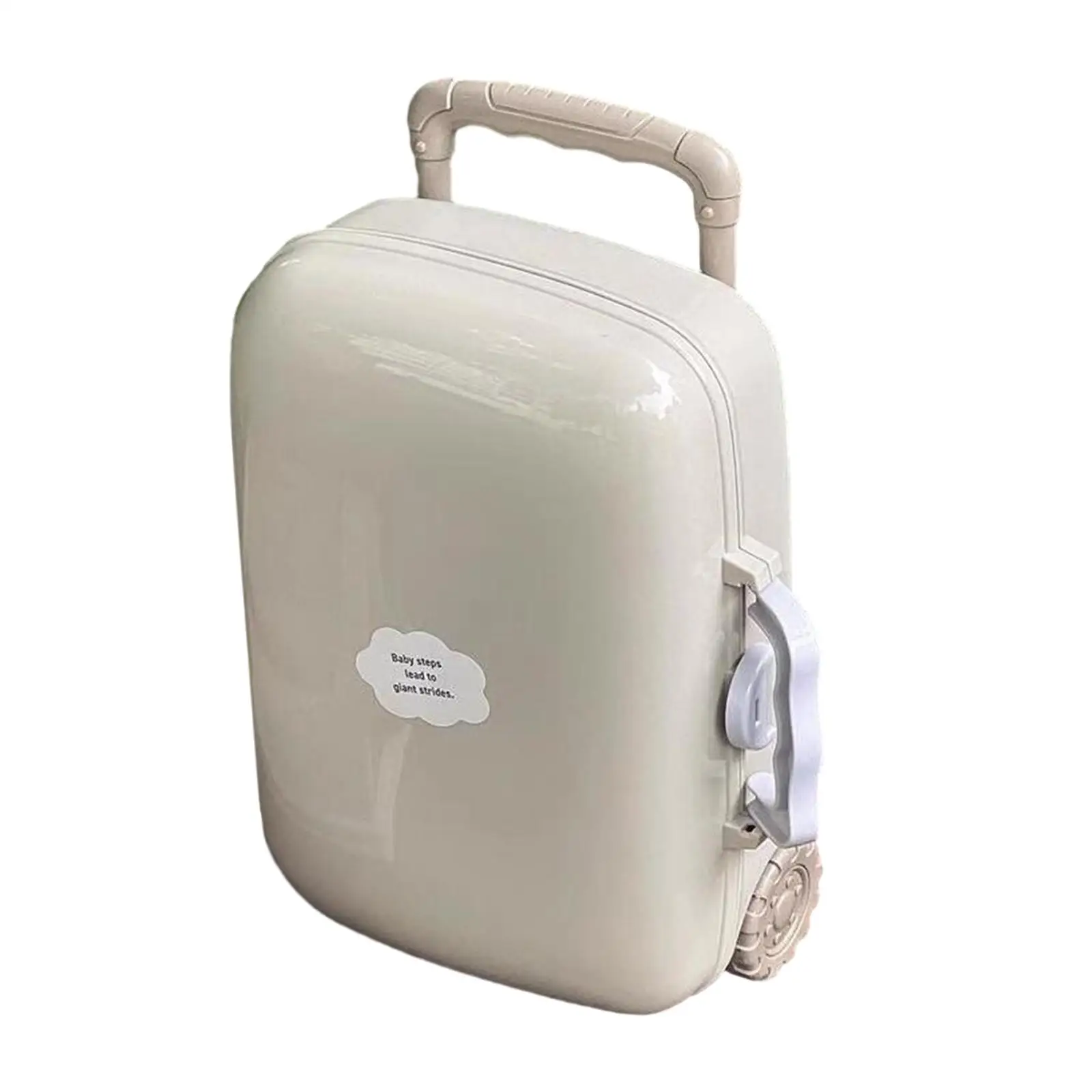 Juguete de equipaje para niños Mini caja de equipaje muñeca para niños pequeños 28x18,5 cm con 2 ruedas