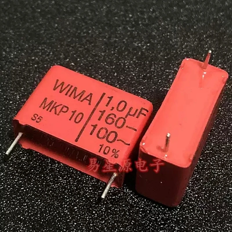 5pcs-1UF 160V imported WIMA 160V105 1.0UF 100V MKP10 audio fever capacitor