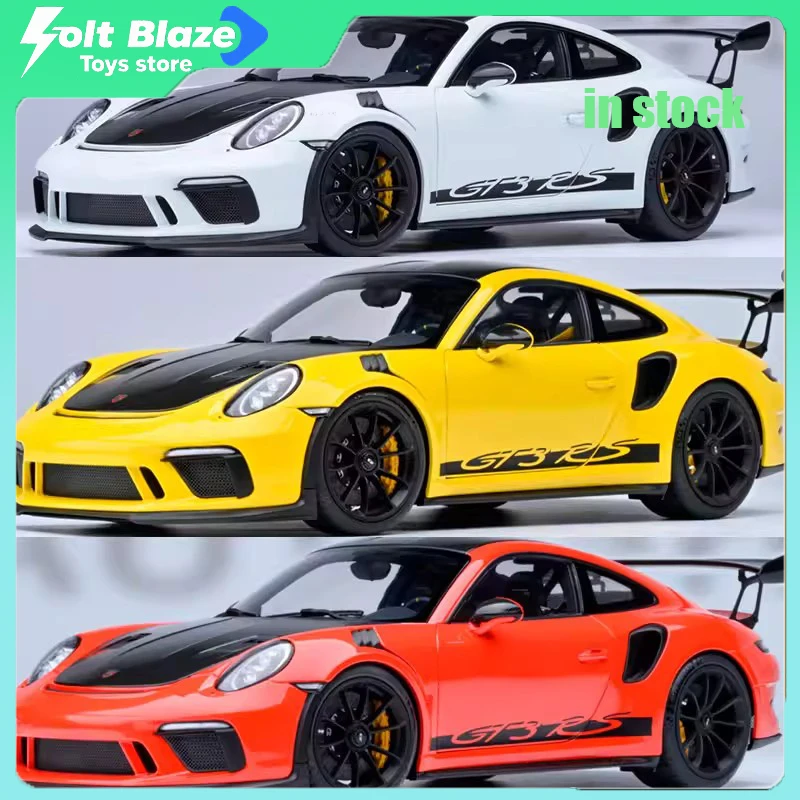 

Модель автомобиля AUTOart 1/18 Porsche 911 GT3 RS 991.2 из литого сплава, коллекционная, для демонстрации, игрушка для мальчиков, подарок
