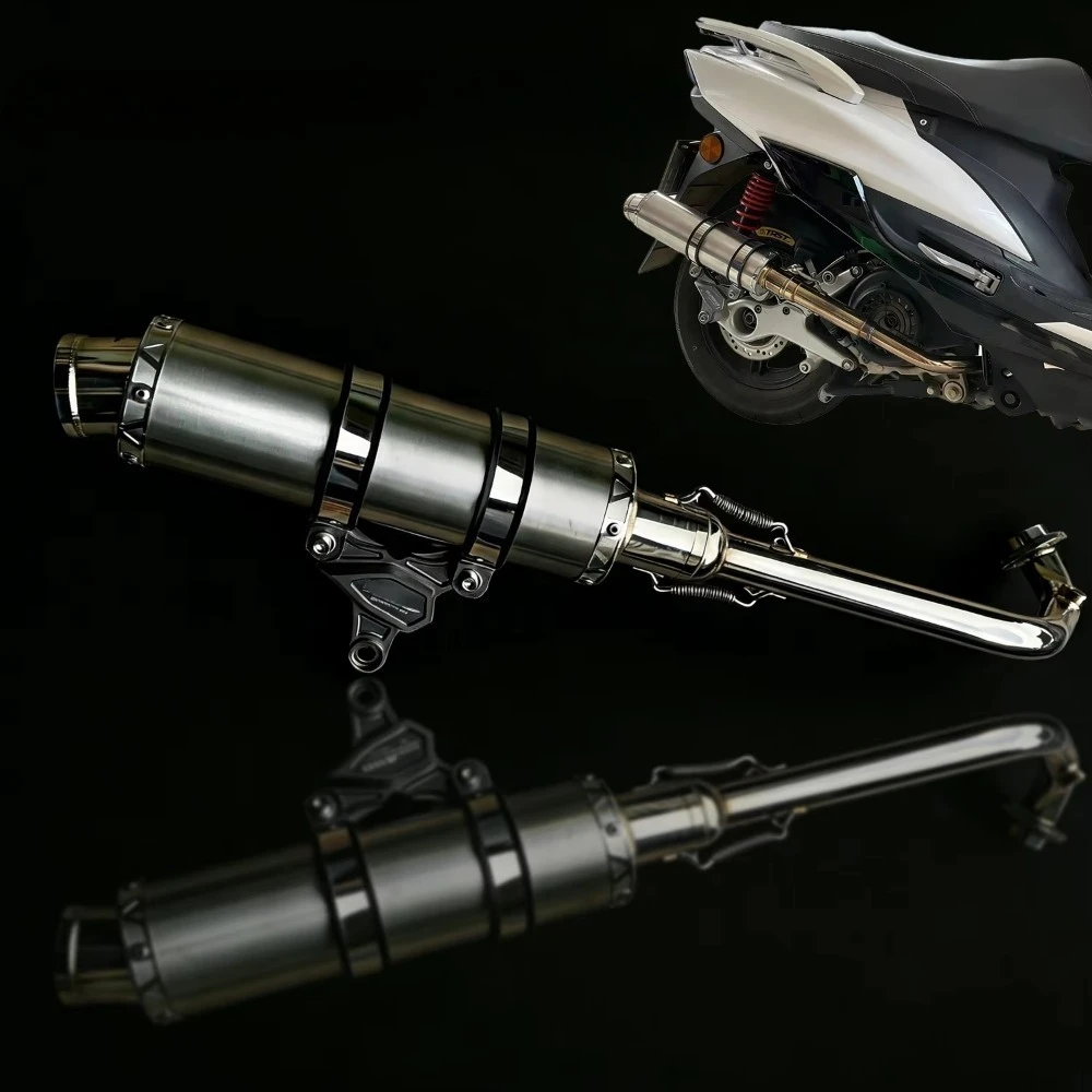 High-performance motorcycle exhaust pipe for Cygnus-X LH stainless steel motorcycle exhaust