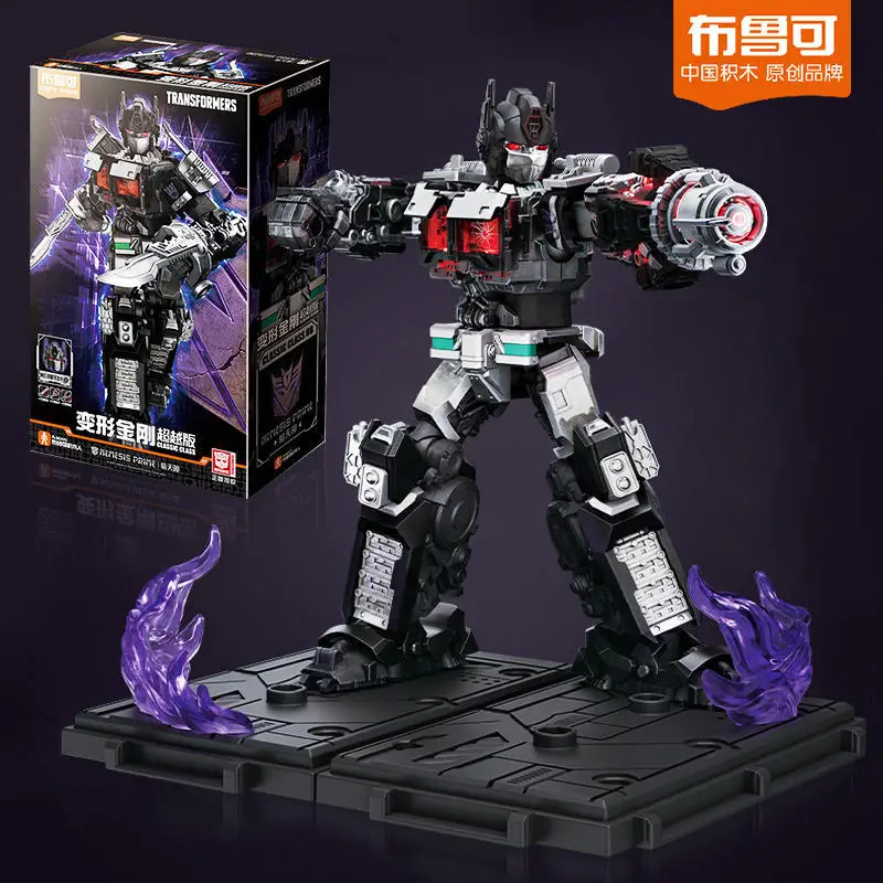 Oryginalne figurki Transformers Blokees, klasyczny, zniszczony Megatronus Prime, model do składania, ruchome postacie, figurki akcji, prezenty.