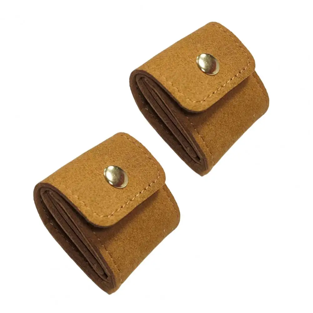 Мешочек для ювелирных изделий Сумки для хранения ювелирных изделий на бархатной подкладке для путешествий Набор из 2 мини-органайзеров с застежкой для ожерелья и сережек