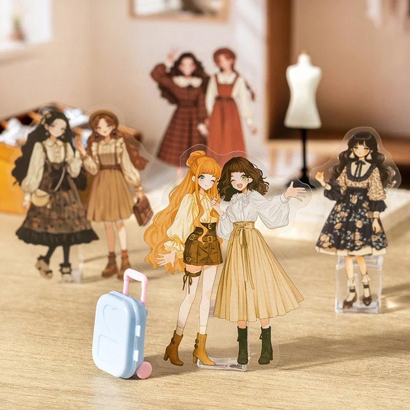 60/80 قطعة سلسلة ملابس دودو الأسبوعية ملصقات PET ذاتية الصنع إطار صور سجل القصاصات ألبوم جراب هاتف فنجان شاي الكمبيوتر المحمول مذكرات #2