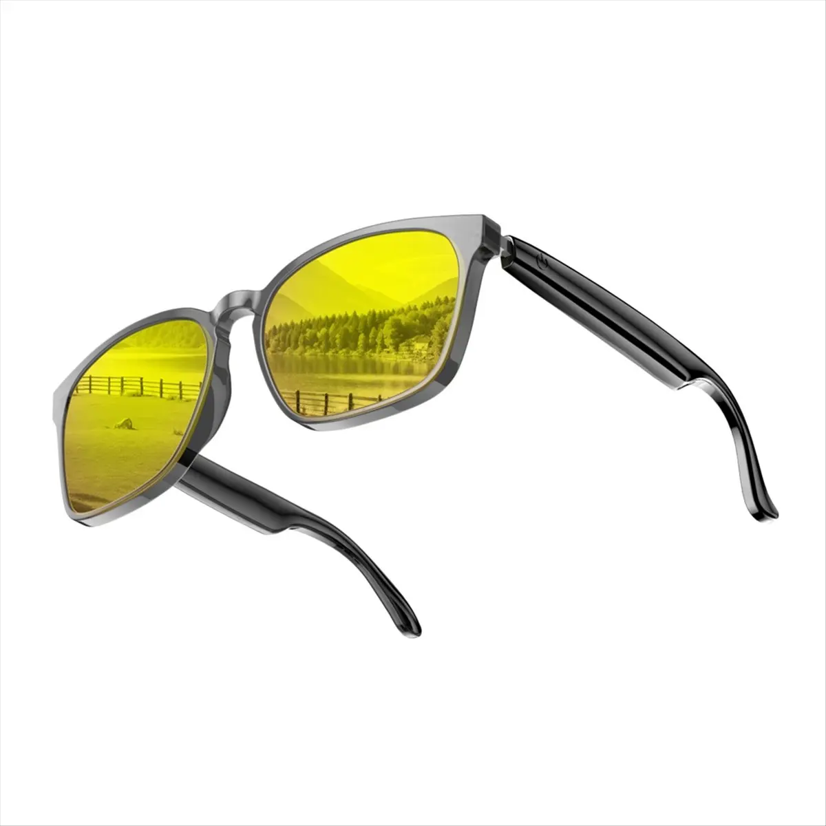 A48U AI Smart Glasses Bluetooth 5.4 with Speaker 145 Languages Real Time Translator AI Sunglasses for Men and Woman F