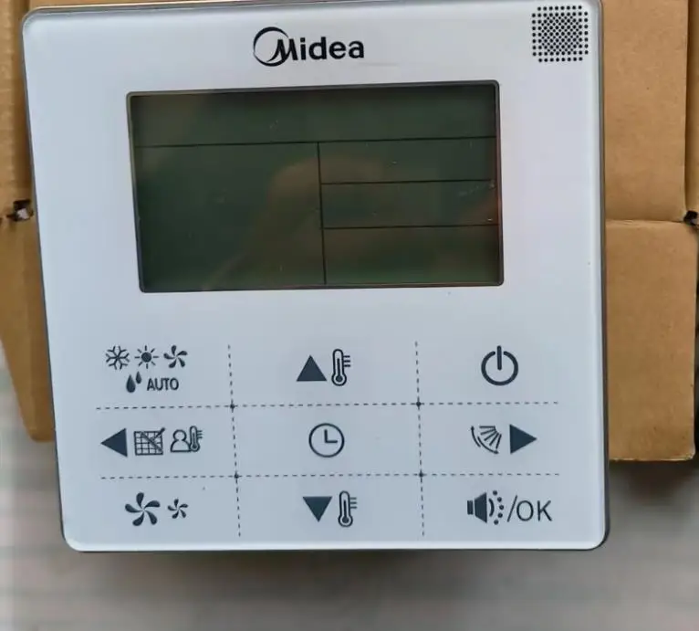 New  Midea touch LCD English type wire controller KJR-29B1/BK-E KJR-29B/BK 17317100A25979