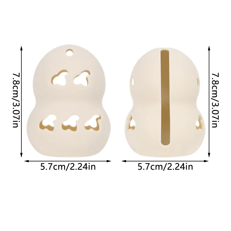 Breathable Silicone Travel Portable Water Drop Sponge Powder Puff Dust-proof Beauty Makeup Egg Silica Gel Storage Box image 6