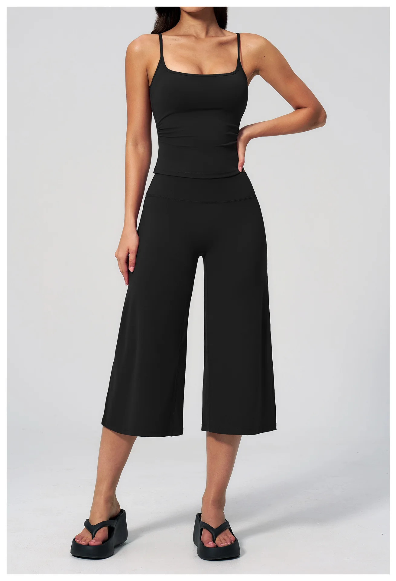 Summer Yoga Set 2 Pieces Women Tracksuit Workout Clothes Sports Outfits High Waist Shorts Fitness Sports Suit Female Gym Clothes