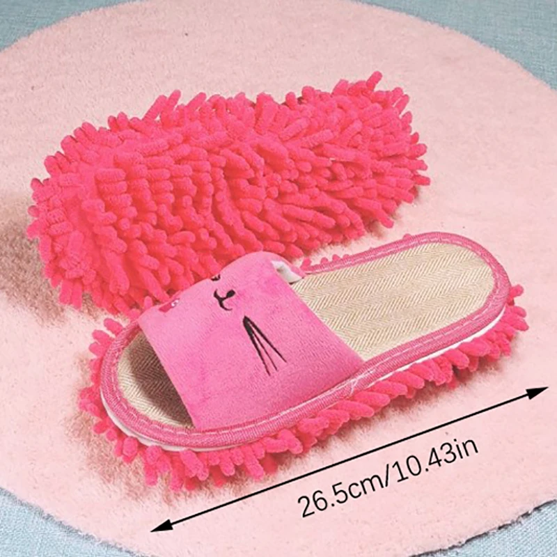 Multifunction Floor Dust Cleaning Slippers Shoes Lazy Mopping Shoes Home Floor Cleaning Shoes Open-toed Wiping Slippers