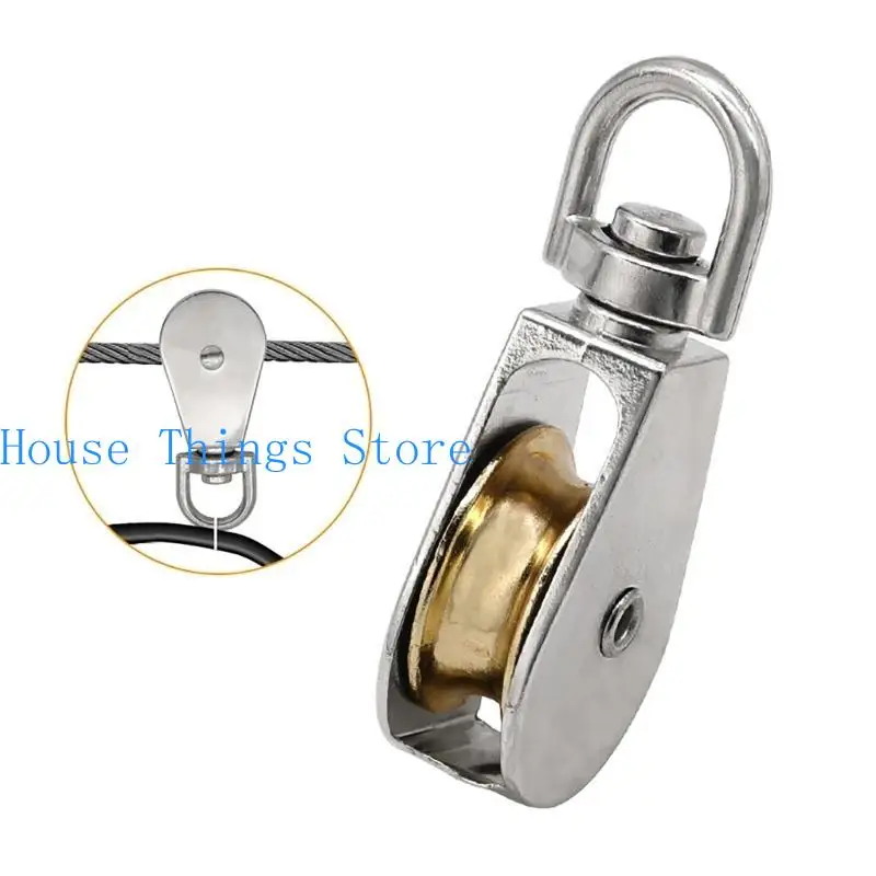 652F Smooth Wire Pulley SwivelPulley Suitable for Different Purposes Pulley System