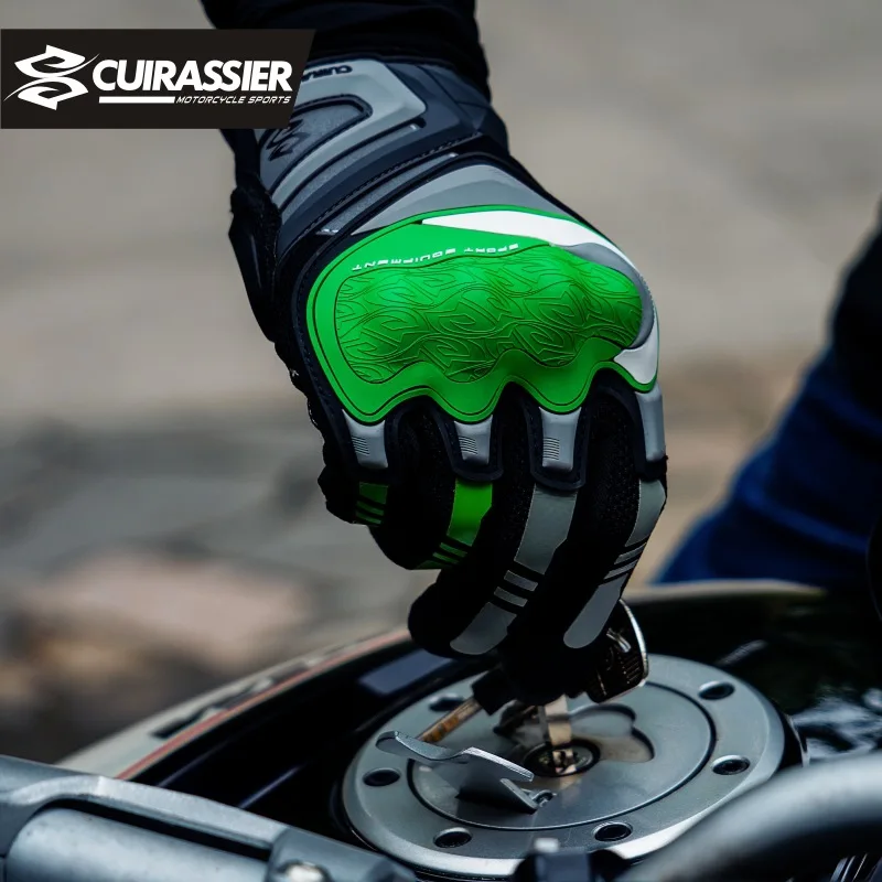 Refers to motorcycle riding gloves road mountain off-road touchscreen motorcycle gloves outdoor cycling protective shell gloves