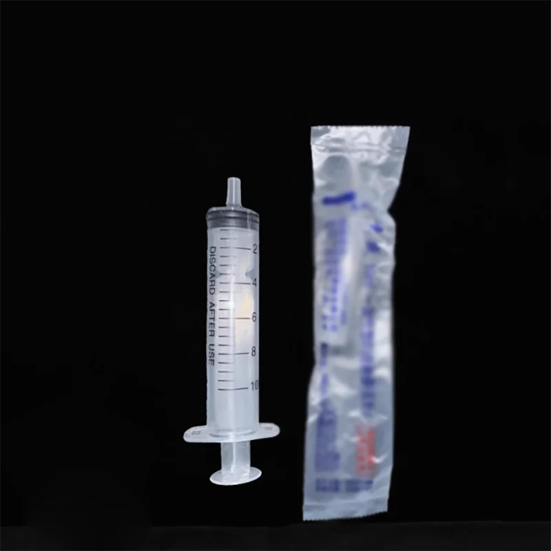 Needleless individually packaged veterinary industrial experimental filter disposable syringe without needle