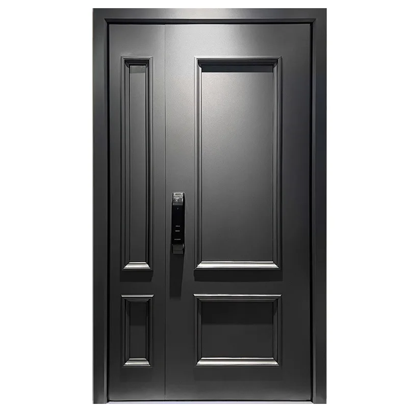 Villa   Double   Rural self-built house  Anti-theft   Mother's   Entry  Cast aluminum door