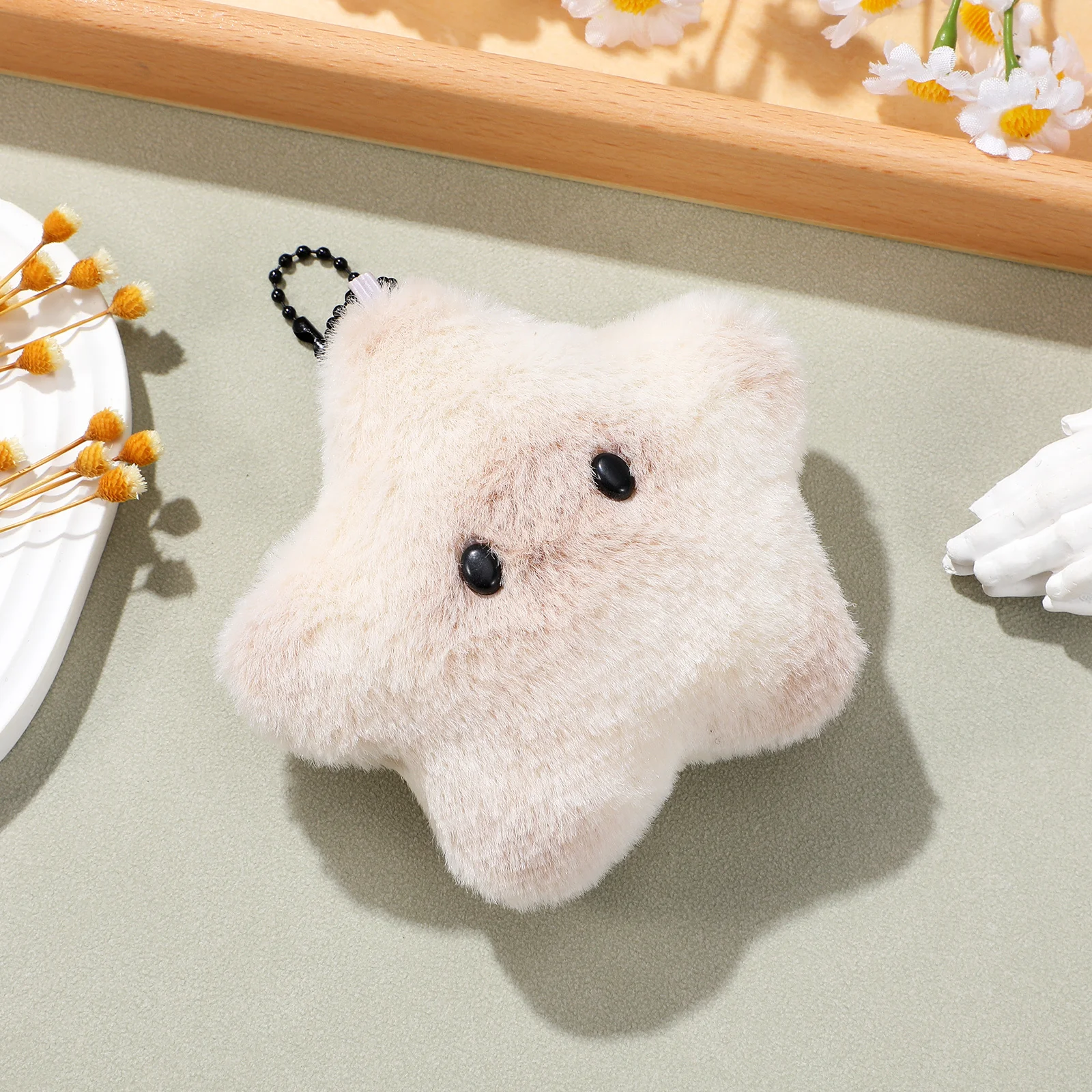 

1pcs Cute Keychain Bag Charm For Keychain Ornament Handbags Purses Backpacks Funny Keychains Furry Accessories Women Kids