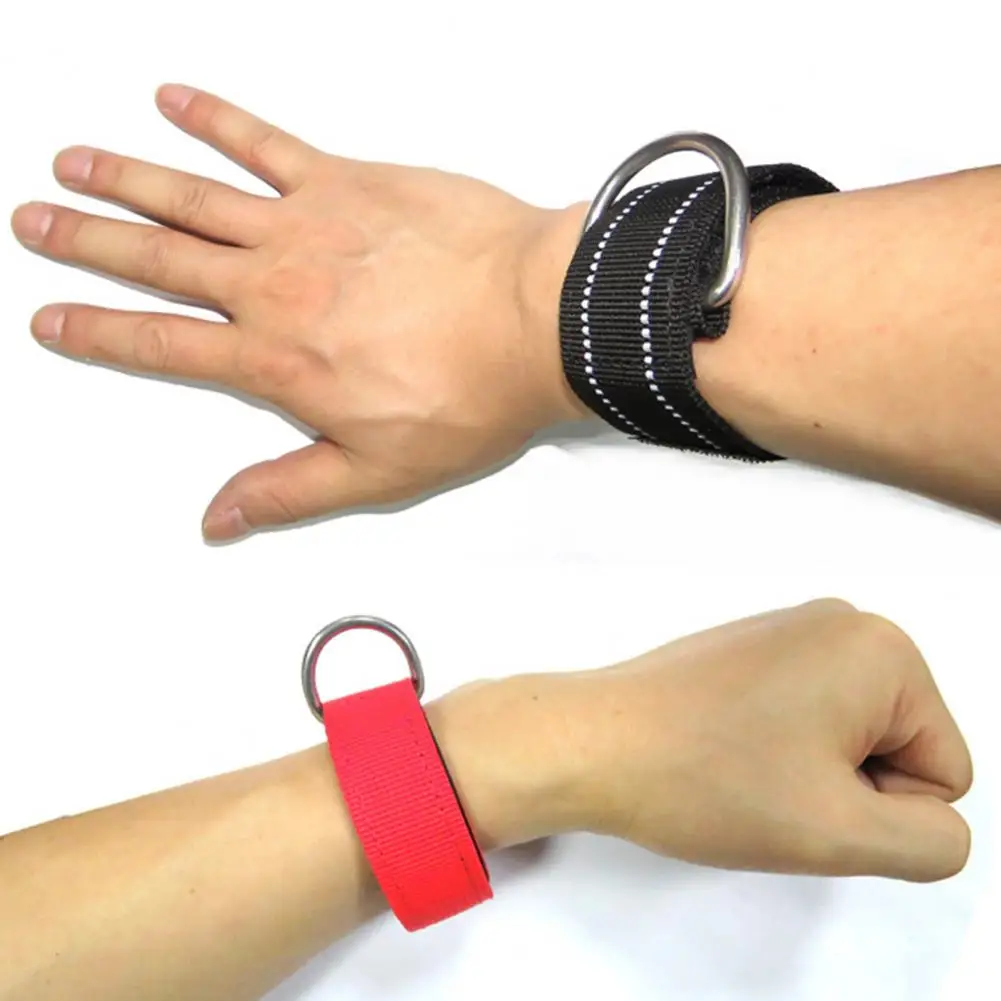 

Diving Wrist Straps Adjustable Snorkeling Wristband with Stainless Steel D-Ring Sticky Scuba Diving Accessories for Lights