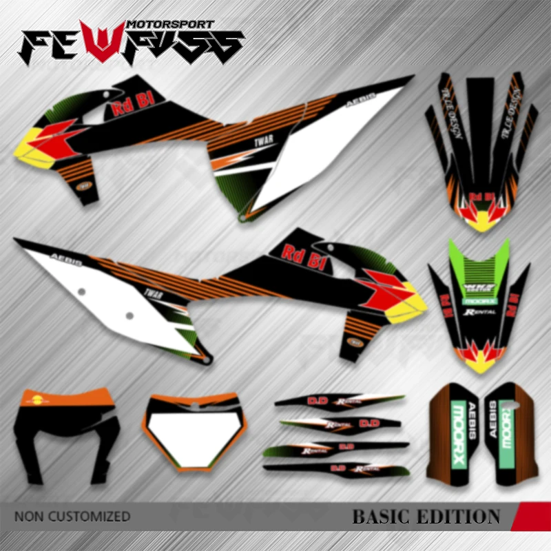 

Fewfuss для KTM SX SXF XC XCF 250 300 350 450 2019 2020 2021 2022 EXC EXCF XCW 2020 2021 2022 2023 графические наклейки наклейки