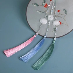 Vintage Chinese Hanfu Pendant Traditional Tassels Waist Pendant Imitation Fashionable Jewelry for Celebrations