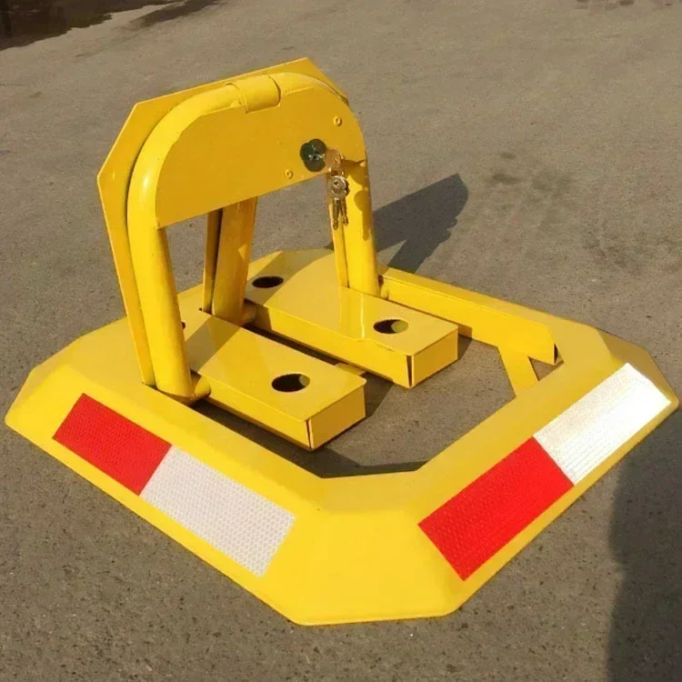 The product can be customized. Octagonal parking space lock processing anti-collision parking space