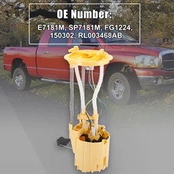 X Autohaux E7181M SP7181M FG1224 150302 RL003468AB Electric Fuel Pump Module Assembly Petrol Pumps for Dodge for Ram 2500 05-09