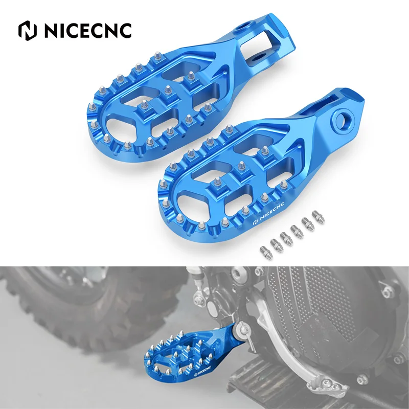 

Forged Enlarged Foot Pegs FootRest Footpegs Rests For Husqvarna TE 300 TE 250 FE 350 FE 450 FE 501 2024 TX 300 FX 350 2023 2024