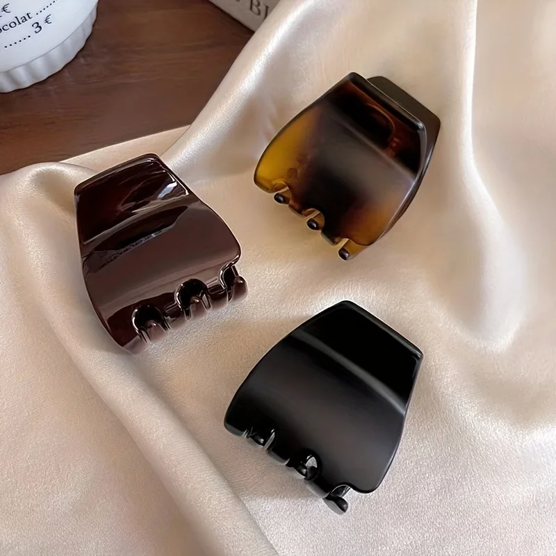 Matte Haarklammer für hohe Pferdeschwänze, Eleganter Haarschmuck für Damen, 2025 Neue Shark Clip Haarklammer für den Hinterkopf – Detail 1