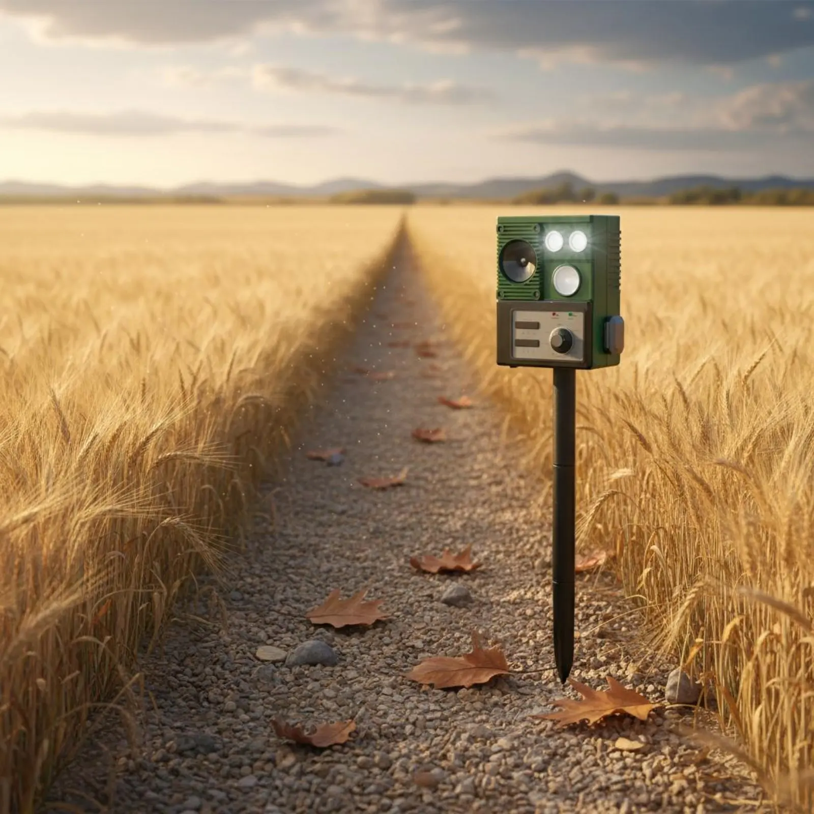 

Солнечный светильник-отпугиватель в форме хищника с мигающими светящимися огнями и эффектом вспышки, водонепроницаемый, для двора, газона