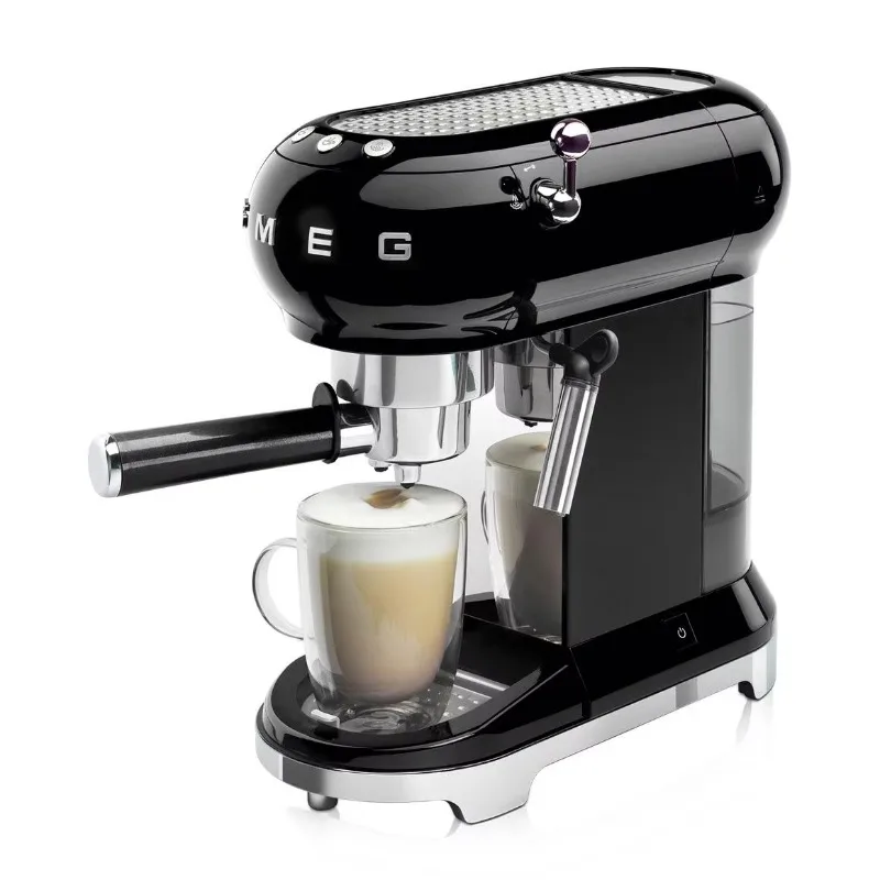 

New Home Small Fully Semi-Automatic Pull Flower Steam Coffee Machine Milk Frother Italian Automatic Coffee Machine Cheap Price