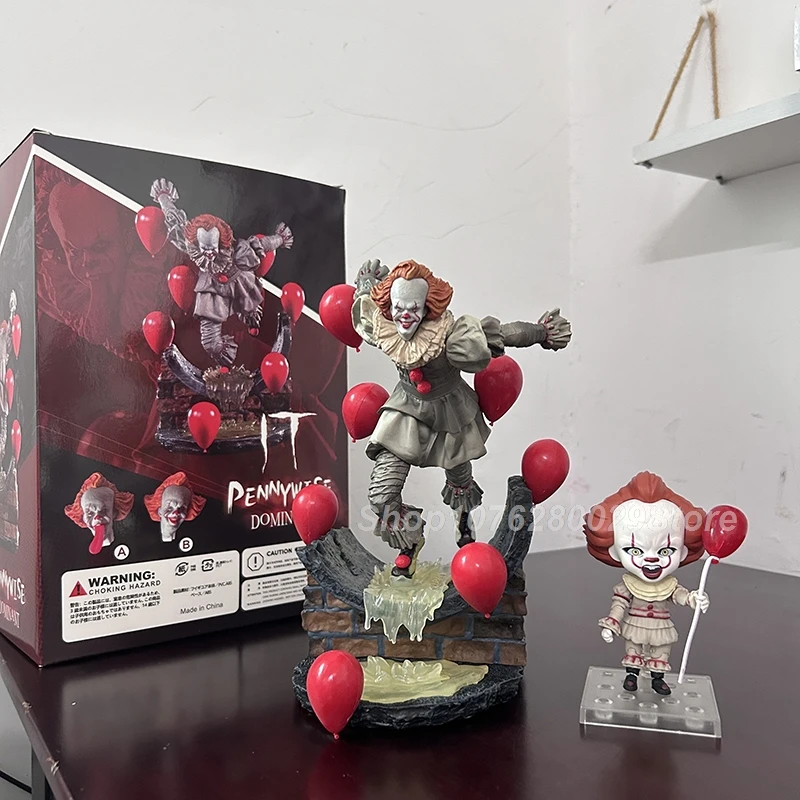 NECA GK Pennywise Joker 1225 Pennywise Action Figure Chapter Two Pennywise Figure Deluxe Complete Figure Collectable Model Toys