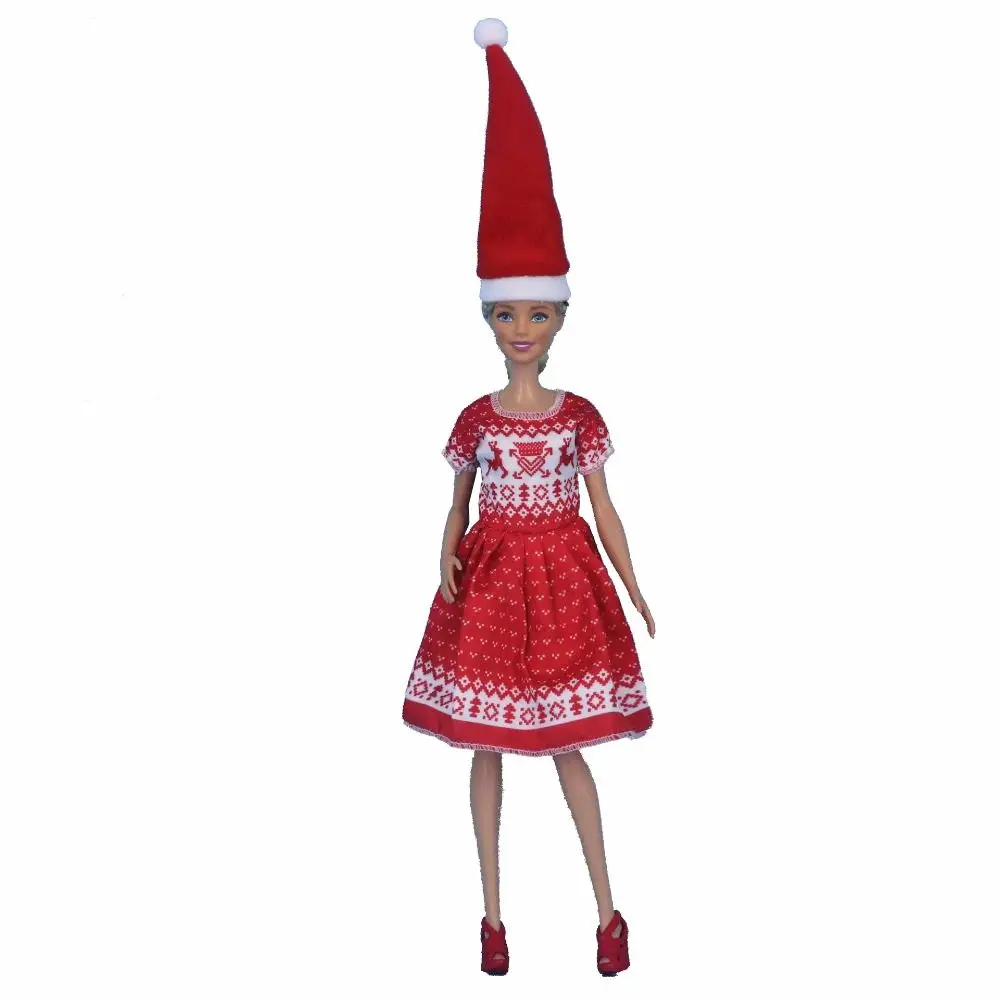 11.8inch 11.8inch Doll Clothes Christmas Elfs Series 30cm Doll Christmas Dress Kawaii Beautiful Christmas Doll Clothes