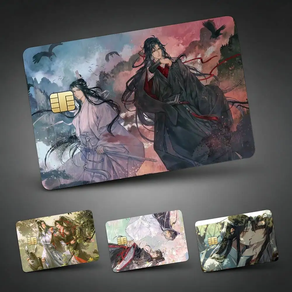 

The Founder of Diabolism Mo Dao Zu Shi Decorative Waterproof Film Skin Cover Credit Card Stickers Debit Front Bank Bus Pass