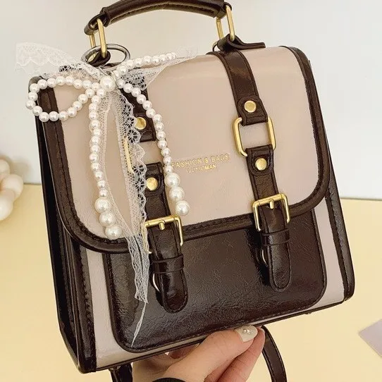 

2025 New! Retro - style YUOZI Handbag - Fashionable & Versatile, High - end Small Square Bag for Women