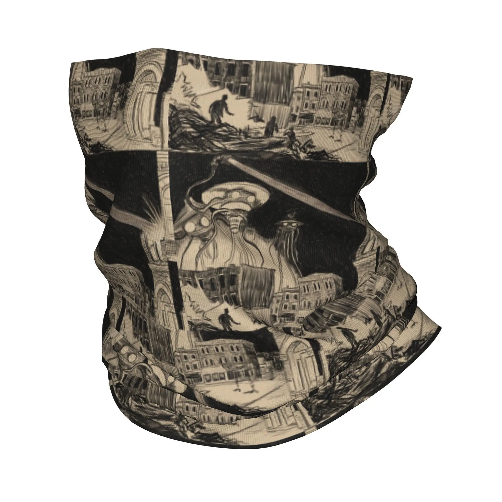コビントンの中央商業地区の世界大戦 バンダナ ネックゲートル ラップ スカーフ 多機能 サイクリング スカーフ サイクリング