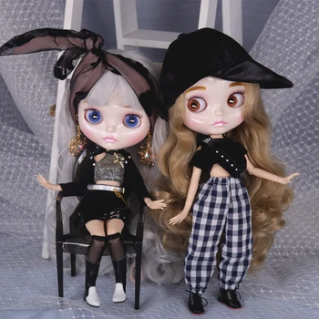 ICY DBS Blyth Doll Carved Lips Face White Skin Joint Body 1/6 BJD Special Price OB24 Toy…