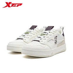 Xtep Skateboarding Shoes For Men And Women 2024 Autumn Comfortable Skate Shoes Stability Street Style Sneakers 976319310065