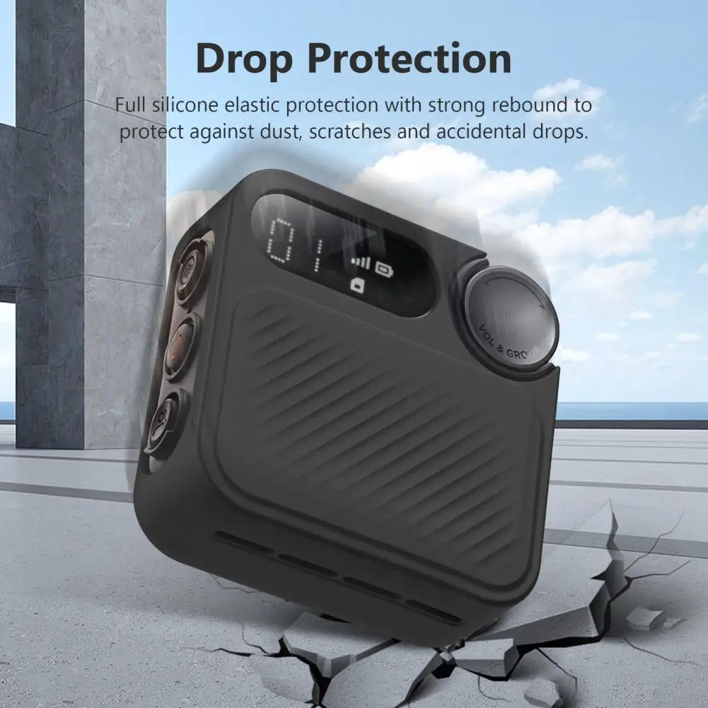 Funda protectora para Walkie Talkie deportivo Xiaomi, funda de silicona para Walkie-Talkie deportivo Mi, Protector suave a prueba de caídas