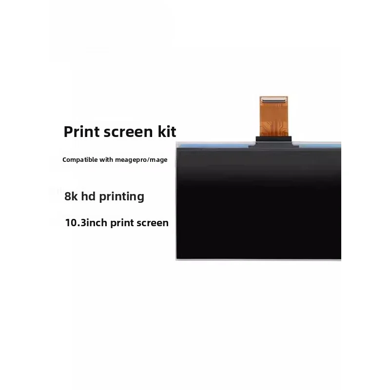

Brand new original for 3D 10.3-inch 8K UV Curing Printing Screen Kit [Compatible with Mage Pro/Mage]