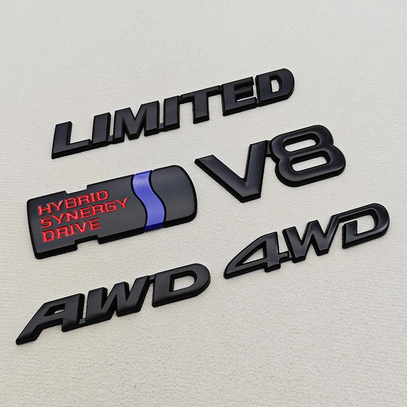 3D Metal Car Sticke…