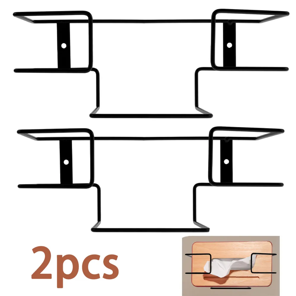 2Pcs Glove Box Holder Iron Wall Mounted Glove Holder Space Saving Multifunctional Glove Rack Glove Box Organizer for Home Office