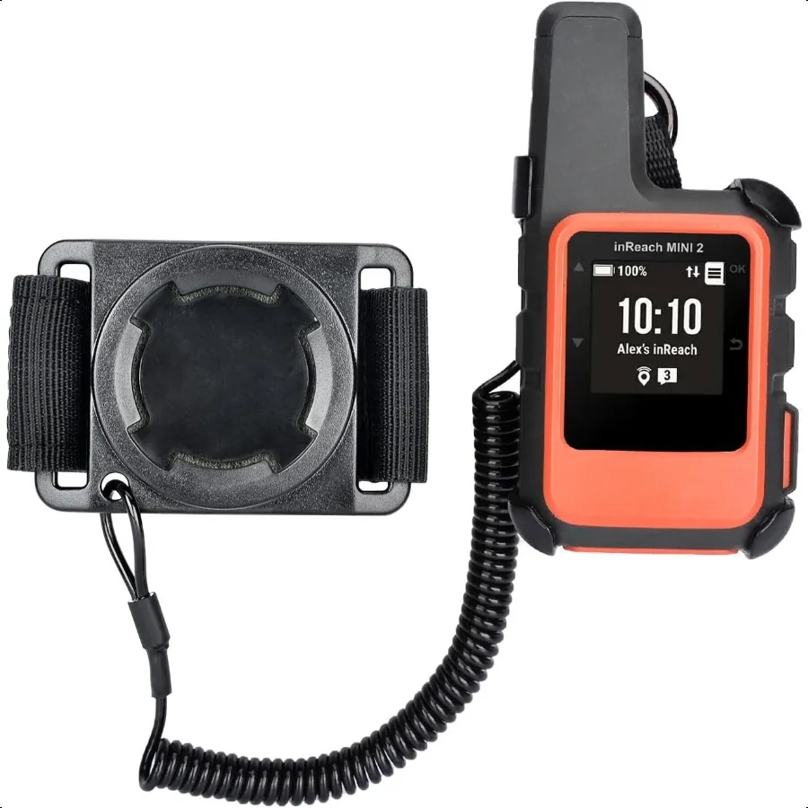 

Backpack Tether Mount for Garmin inReach Mini Mini 2 Backpack Tether Holder for Garmin Handheld GPS Devices Great for Hiking Ha