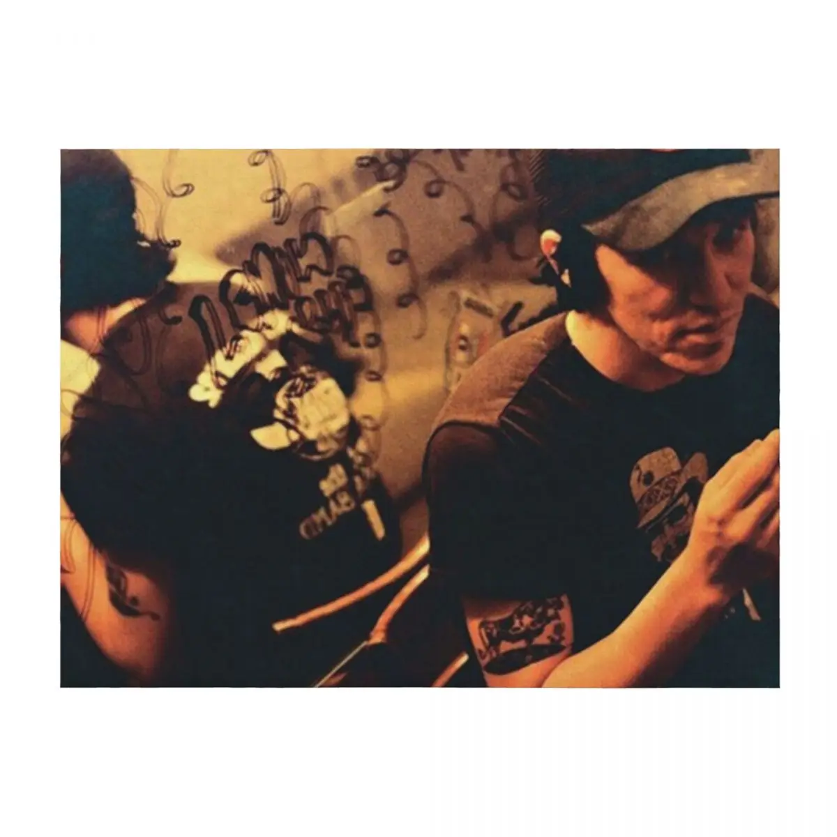 

Elliott Smith - Either Or Album Cover Throw Blanket Vintage Stuffeds Sofa Quilt Decorative Sofa Blankets