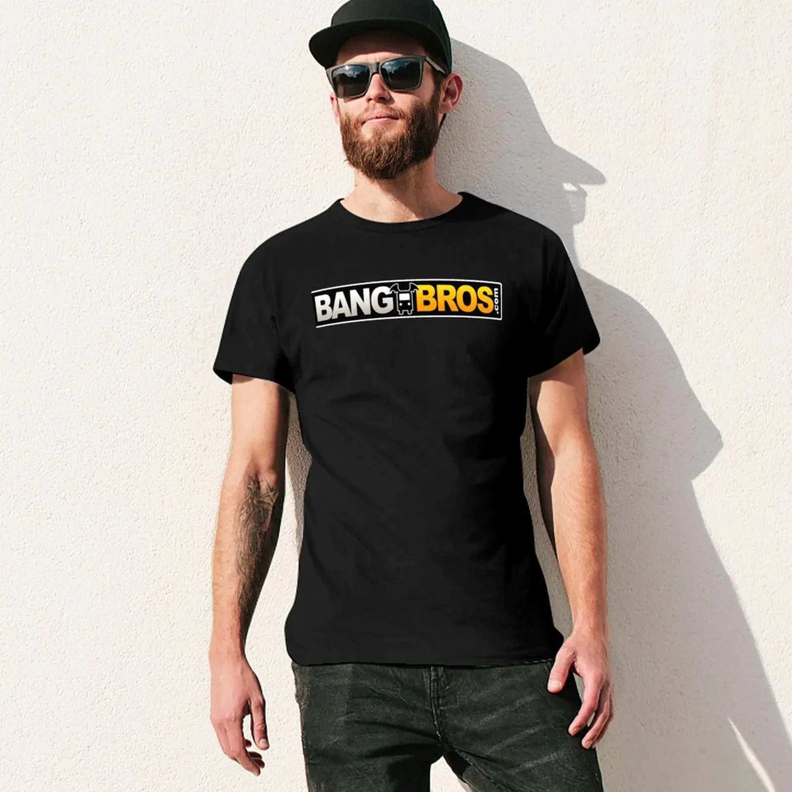 Bangbros T-Shirt Blouse customs design your own mens graphic t-shirts pack