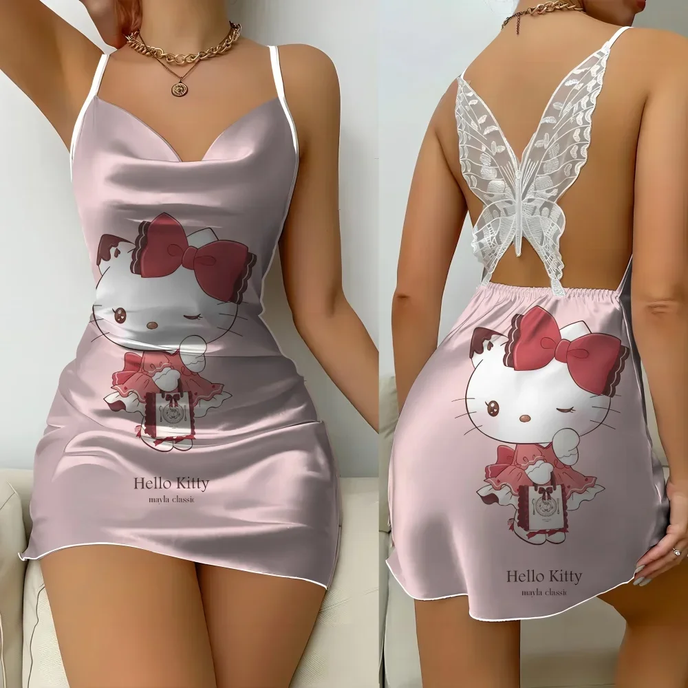 

New Women's Pajamas Woman Trend 2024 Female Dresses D/party Sexy Sleep Wear Women Nightgowns Free Sexy Nightgown Luxury Pijama