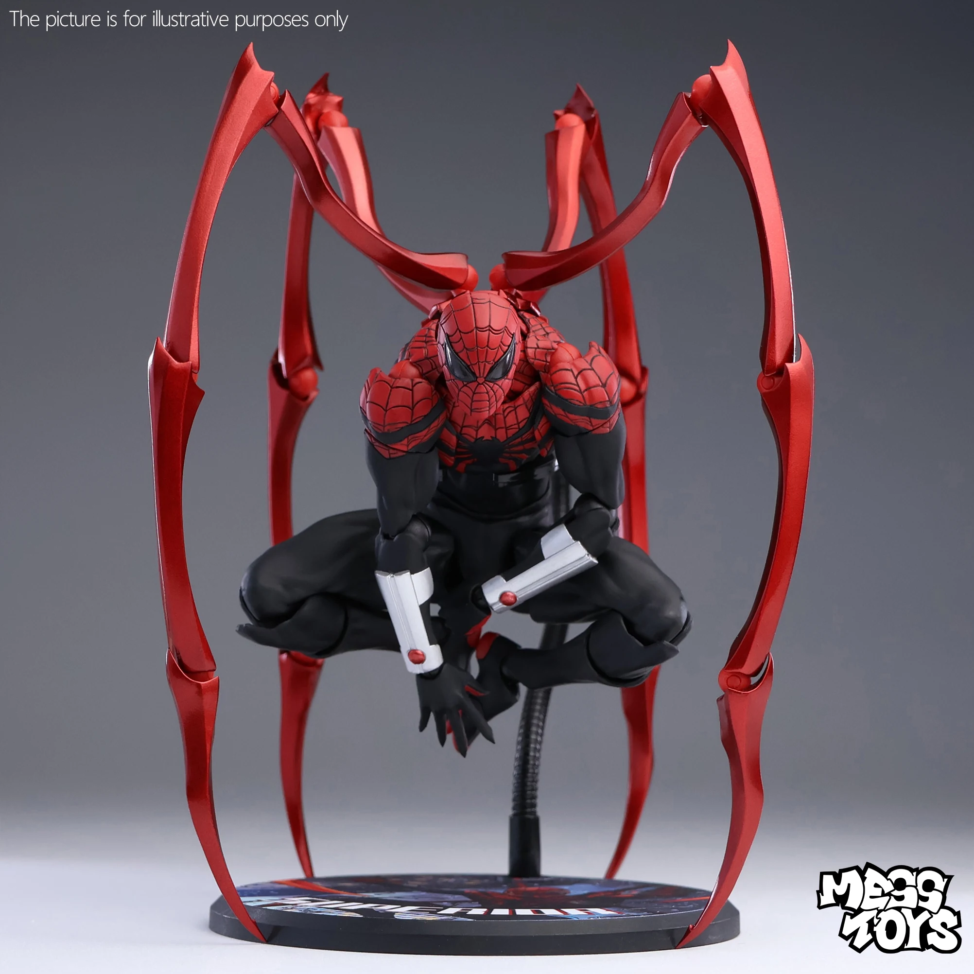 

New Original Messtoys Superior Spiderman Action Figure Superior Spider Man Figure Ct Toys Figurine Statue Model Gifts Kid Toys