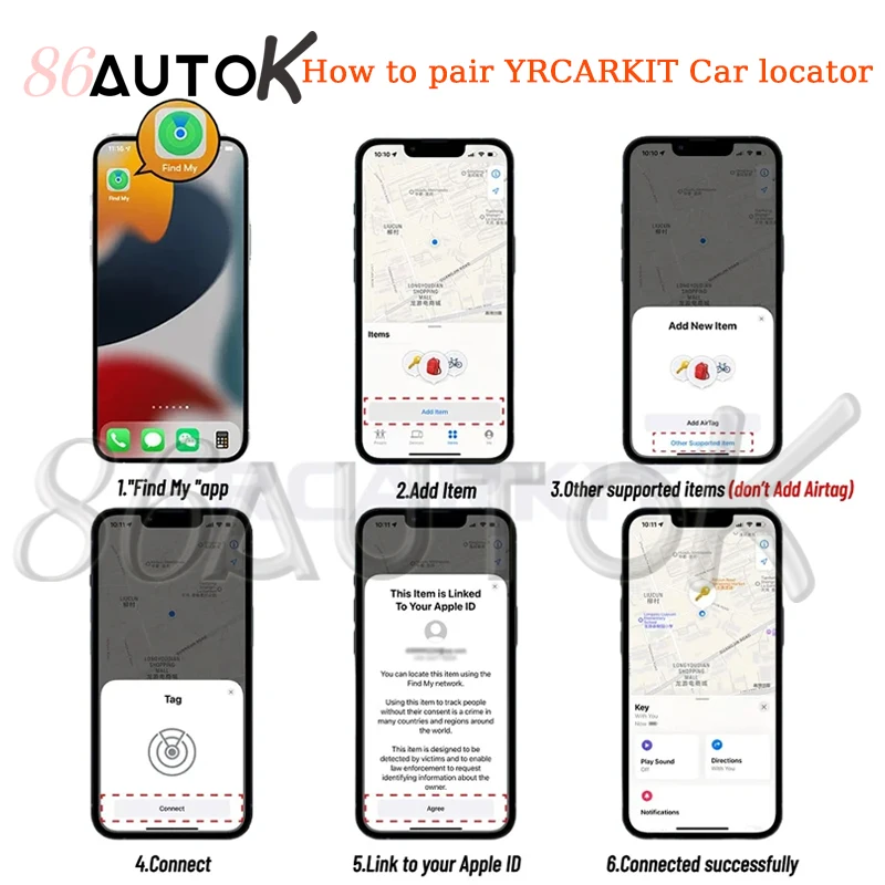 Traceur GPS universel pour voiture, chargeur OBD, allume-cigare USB type-c pour Iphone automatique, localisateur GPS, Find My Apple, application officielle