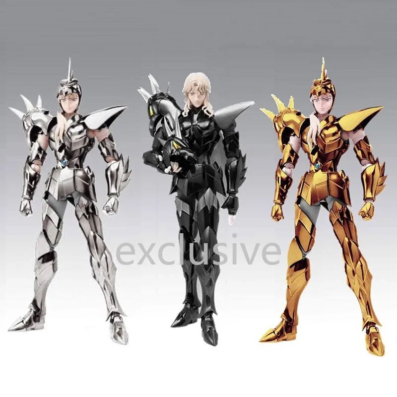 In Stock JM Model Saint Seiya EX Asgard Alpha Dubhe Siegfried Jakiro Gold/Silver Version PVC Action Figure Metal Armor Toy