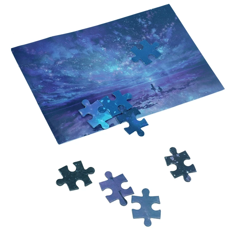 

Fantasy Starry Sky Jigsaw Puzzle 1000 Pieces Adult Decompression Puzzles 1000 Pieces Wooden High Definition Puzzle